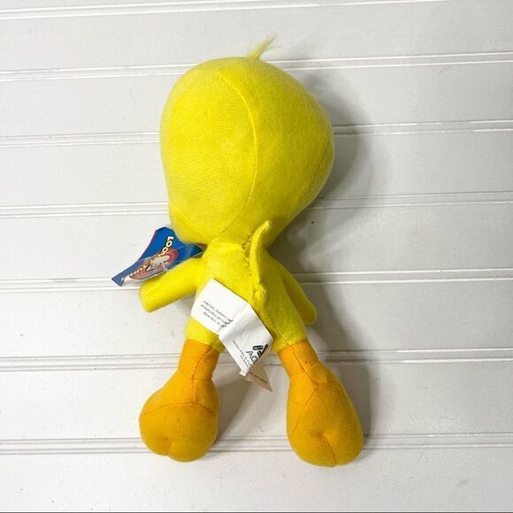 NWT Vintage Looney Tunes Warner Brothers Tweety Bird Yellow Plush Stuffed Animal - Picture 2 of 4